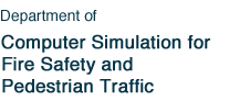 Logo Department of Computer Simulation for Fire Safety and Pedestrian Traffic